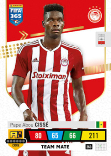 Pape Abou Cisse Olympiacos FC 2023 FIFA 365 Team Mate #263